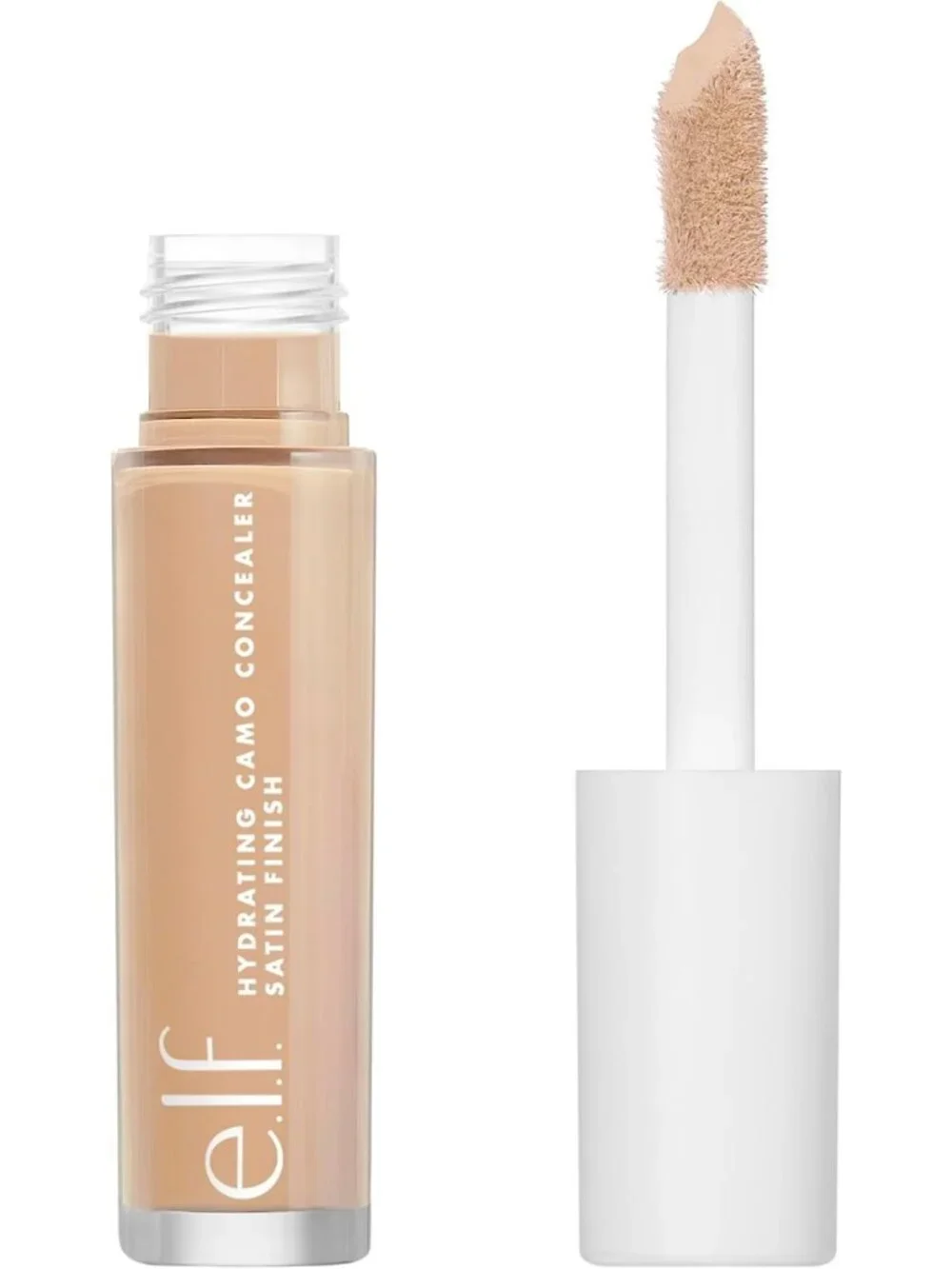 Hydrating Full-Coverage Concealer for Blemishes & Dark Circles, Vegan, Satin